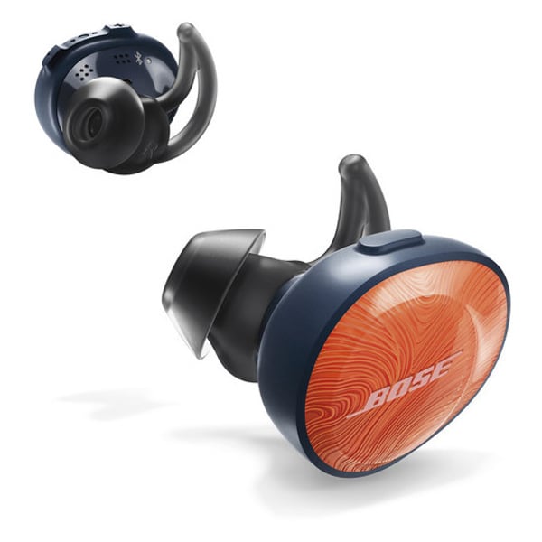 Bose Soundsport Free Wireless Earbuds - Orange/Navy