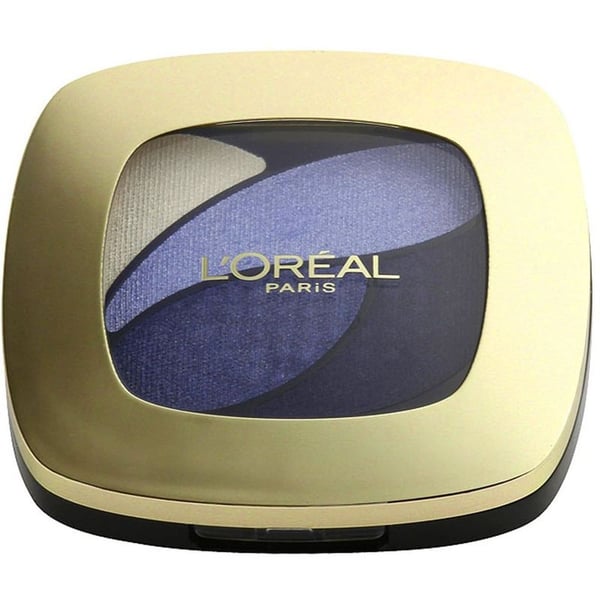 Loreal Color Riche Quad Eyeshadow-E8 Eternal Blue Loreal Color Riche Quad Eyeshadow-E8 Eternal Blue
