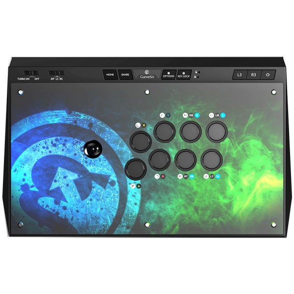 GameSir C2 Arcade Game Controller / Fightstick with Sanwa Denshi Joystick & Buttons GameSir C2 Arcade Game Controller / Fightstick with Sanwa Denshi Joystick & Buttons