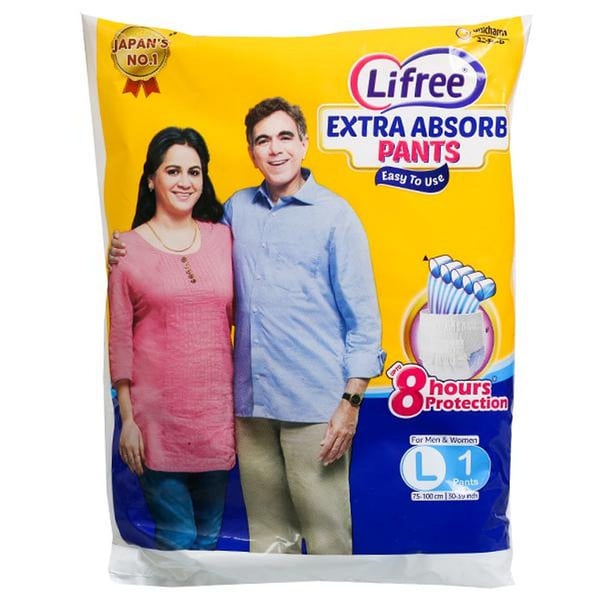 Buy Lifree Large Size Diaper Pants 1 Count Online in UAE Sharaf DG