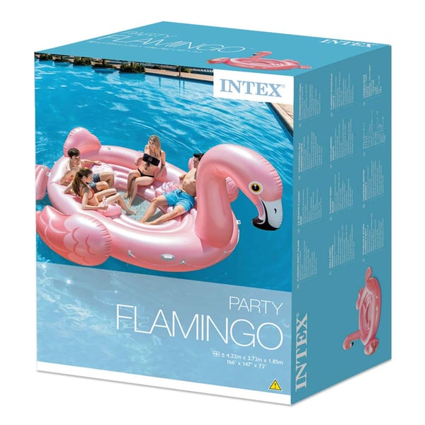 intex flamingo ride on