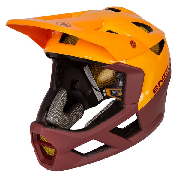 Endura Mt 500 Full Face Helmet, Medium-large, Tangerine Endura Mt 500 Full Face Helmet, Medium-large, Tangerine