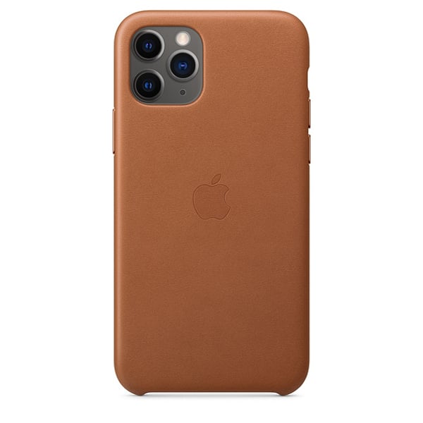 Apple Leather Case Saddle Brown iPhone 11 Pro