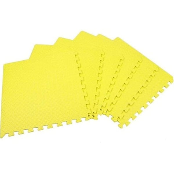 Tinyann Interlocking Foam Activity Mat (100x100x2.5cm, Yellow) Tinyann Interlocking Foam Activity Mat (100x100x2.5cm, Yellow)