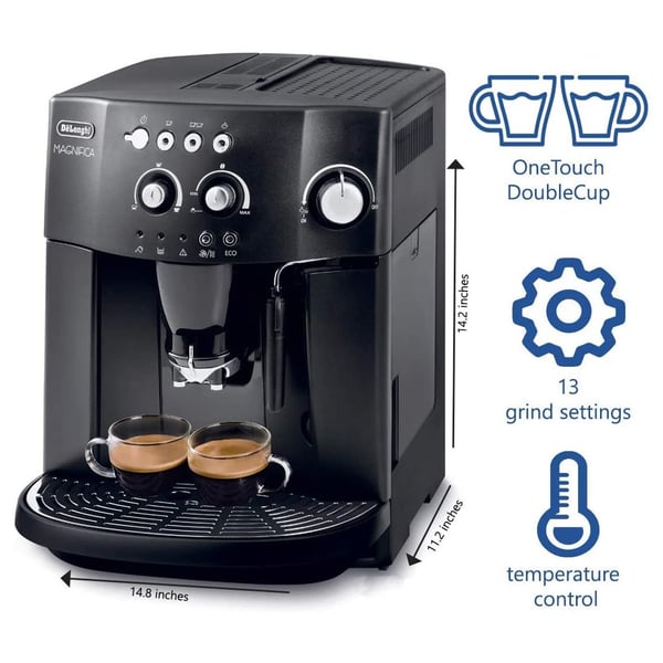 Buy Delonghi Magnifica Coffee Machine 15 Bar ESAM4000B ...