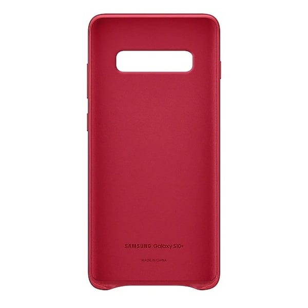 Samsung Leather Case Red For Galaxy S10 Plus Samsung Leather Case Red For Galaxy S10 Plus