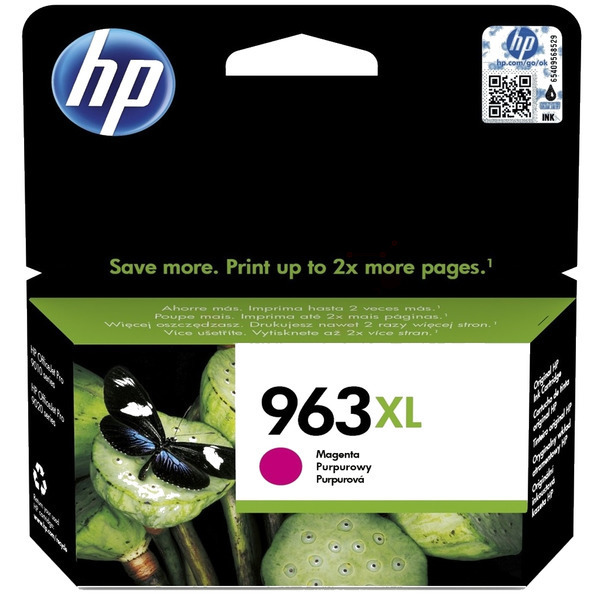 HP 963XL 3JA28AE High Yield Original Ink Cartridge Magenta HP 963XL 3JA28AE High Yield Original Ink Cartridge Magenta