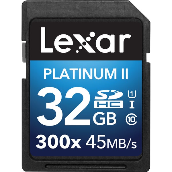 Lexar LSD32GBBEU300 Premium II SDHC Card 32GB