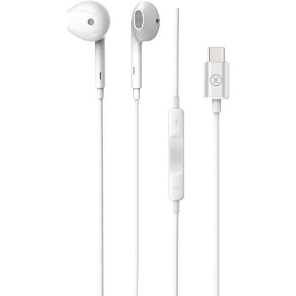 Xcell HS210HS Stereo Headset with Type-C White Xcell HS210HS Stereo Headset with Type-C White