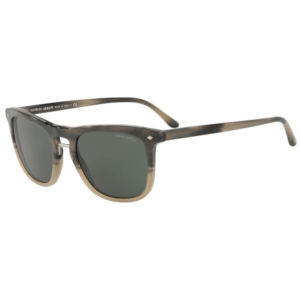 Giorgio Armani Grey Plastic Men GI-8107-565631-53 Sunglasses