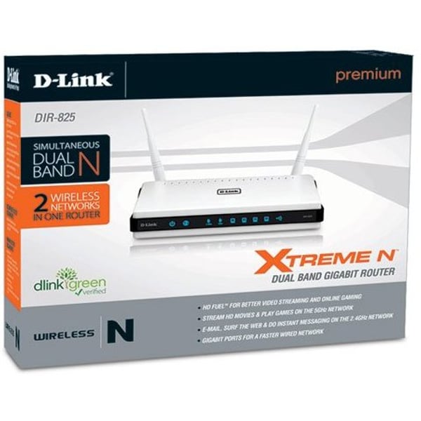 Dlink Extreme-N Dual-Band Gigabit Router DIR825 AC1200