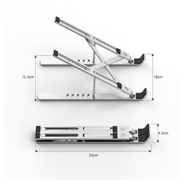 WIWU S400 Laptop Stand Silver