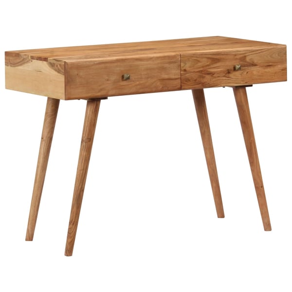 vidaXL Desk 100x51x76 cm Solid Acacia Wood vidaXL Desk 100x51x76 cm Solid Acacia Wood
