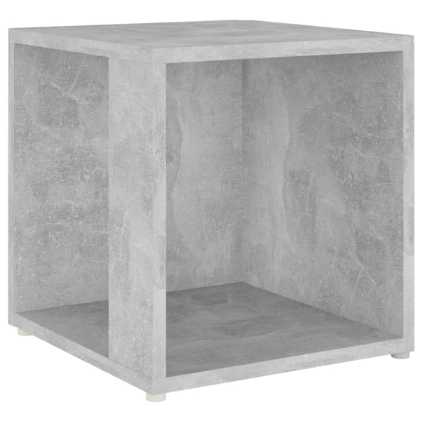 Vidaxl Side Table Concrete Grey 33x33x34.5 Cm Engineered Wood Vidaxl Side Table Concrete Grey 33x33x34.5 Cm Engineered Wood