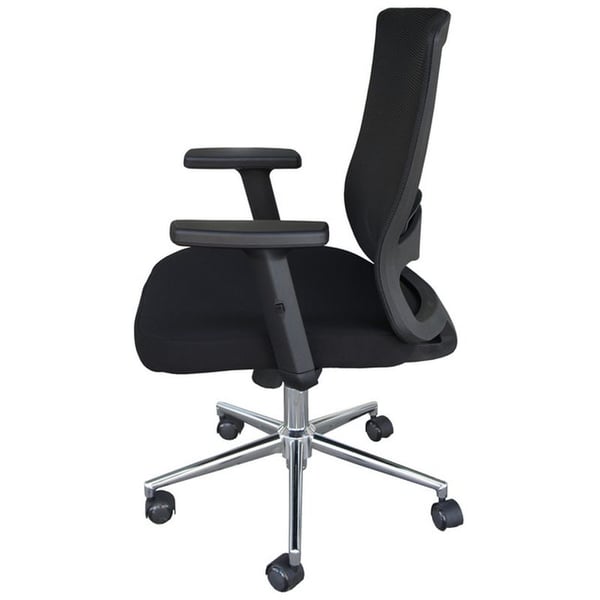 Mahmayi Sleekline T01B Office Chair – Mesh Ergonomic Chair For Office Cabin, Bay, Cubicle – Swivel Castor Wheels Adjustable Office Chair With Headrest (Medium Back) Mahmayi Sleekline T01B Office Chair – Mesh Ergonomic Chair For Office Cabin, Bay, Cubicle – Swivel Castor Wheels Adjustable Office Chair With Headrest (Medium Back)