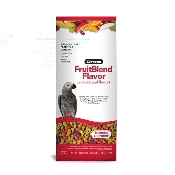 Zupreem FruitBlend Flavor Medium & Large Parrot Food 0.875lb (397g)