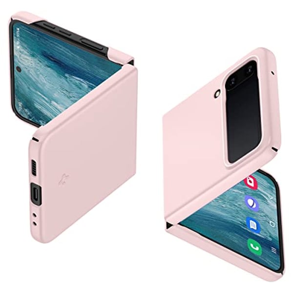Spigen Air Skin Designed For Samsung Galaxy Z Flip 4 Case Cover (2022) - Cotton Pink