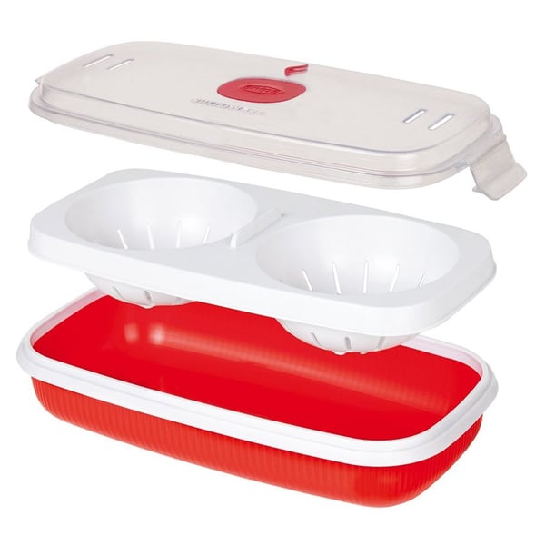 Snips 000702 Egg Poacher Omelette Maker 75ml Red