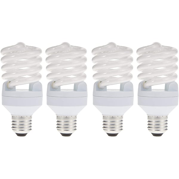 Osram Duluxstar Mini Twist Warm White E27 Screw Base Bulb 23w, 2700k, Spiral - Pack Of 4