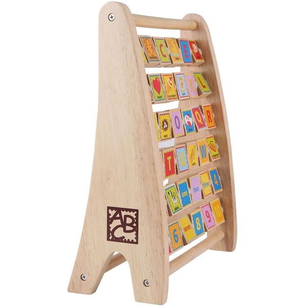 Hape 6943478003347 Alphabet Abacus Toy Hape 6943478003347 Alphabet Abacus Toy