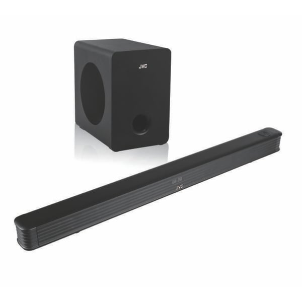 Jvc 2.1 Channel Sound Bar And Wireless Sub Woofer
