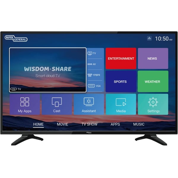 Super General SGLED43AS9T2 FHD Smart Television 43inch