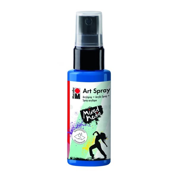 Marabu Art Spray, 057 Gentian, 50 Ml Marabu Art Spray, 057 Gentian, 50 Ml