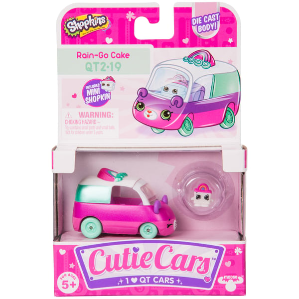Cutie Cars Shopkins Single Pack - Rain-Go Cake