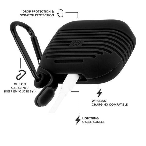 CaseMate AirPods Pro Tough Case Black CaseMate AirPods Pro Tough Case Black