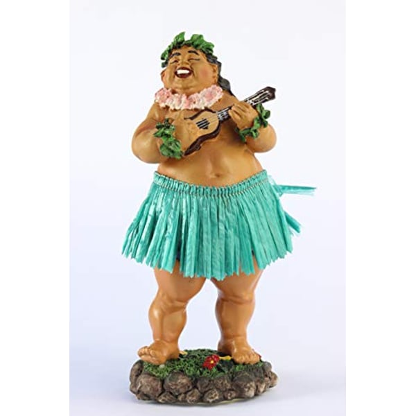 Kc Hawaii Dashboard Hula Doll Local Boy With Ukulele 7 Inch