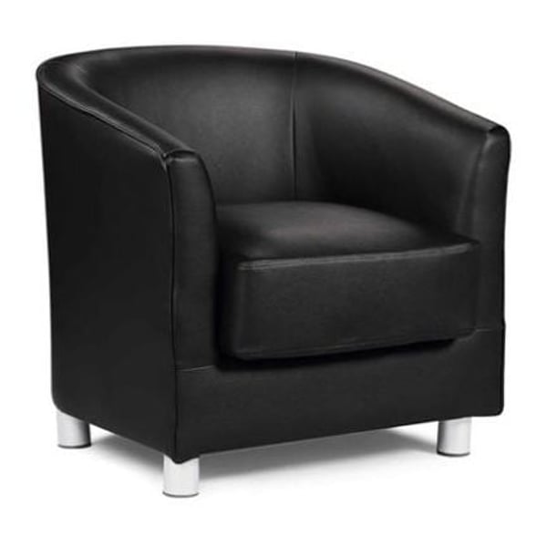 Black deals tub chair