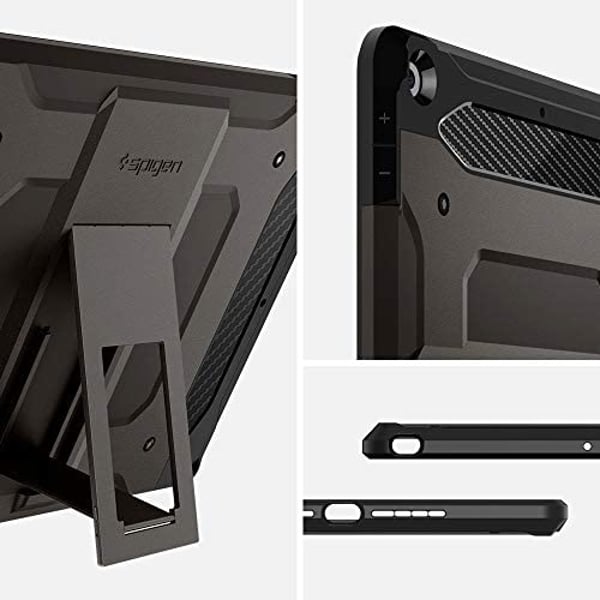 Spigen Tough Armor TECH designed for iPad 10.2 Case, iPad 9th Generation Case (2021)/iPad 8th Generation Case (2020)/iPad 7th Generation cover (2019) - Black