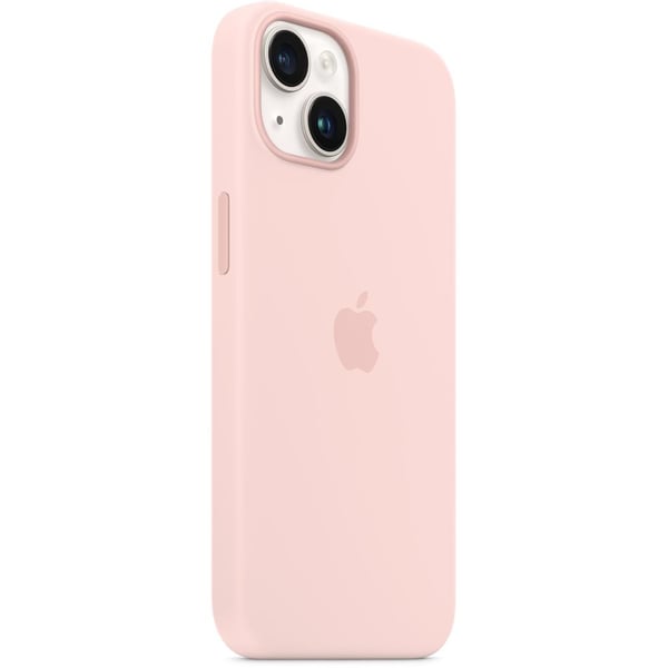 Apple iPhone 14 Silicone Case Chalk Pink with MagSafe