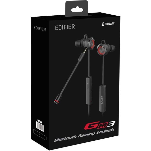 Edifier GM3BK Wireless In Ear Gaming Headset Black