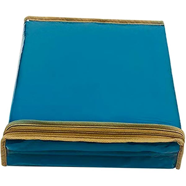 Orchard Cotton Sky Blue Bedlinen Set Single Size 1 Flat bedsheet, 1 Pillow case, 1 Duvet cover