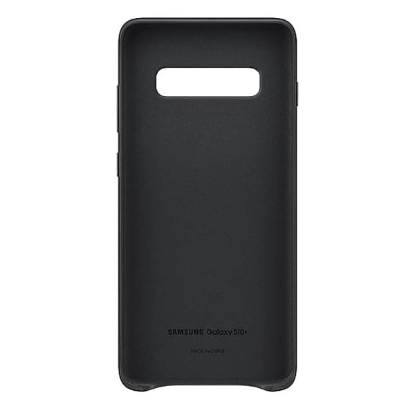 Samsung Leather Case Black For Galaxy S10 Plus Samsung Leather Case Black For Galaxy S10 Plus
