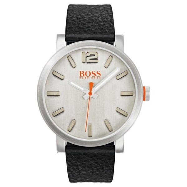 Hugo Boss Bilbao Watch For Men with Black Leather Strap