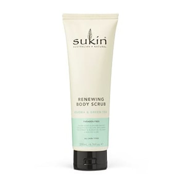 Sukin Renewing Body Scrub Green Tea & Jojoba 200ml Sukin Renewing Body Scrub Green Tea & Jojoba 200ml