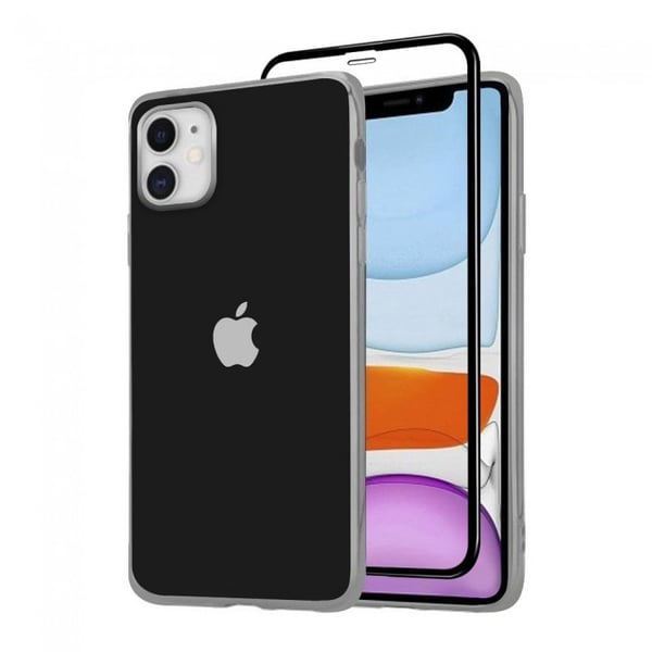 Buy 2pack Case Cover And Screen Protector For Iphone 12 Black Online
