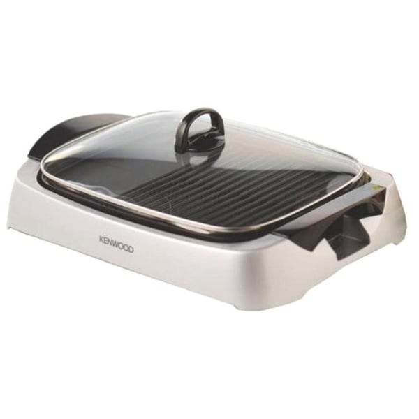 Kenwood Electric Open Flat Grill With Glass Lid Health Grill 2000 W, Silver, HG266. Kenwood Electric Open Flat Grill With Glass Lid Health Grill 2000 W, Silver, HG266.
