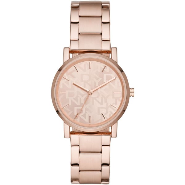 Buy DKNY SoHo Rose Gold Stainless Steel Women Watch NY2854 Online in
