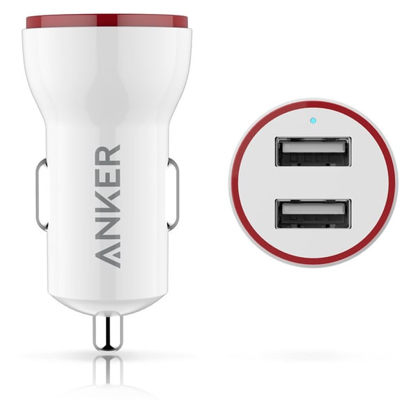 Anker Power Drive 2 Lite Car Charger White Online Shopping on
