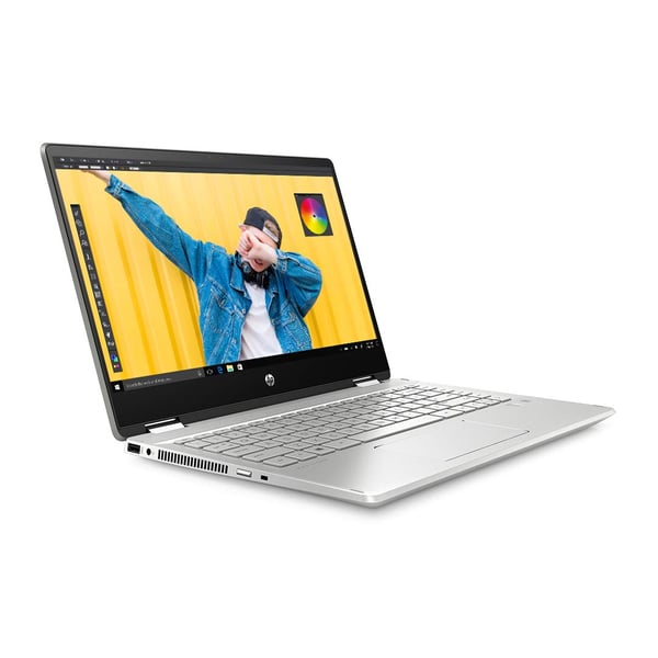 HP Pavilion x360 14-dh1179tu Laptop - Core i5 1.6GHz 8GB 512GB Shared 14inch FHD Mineral Silver English Keyboard