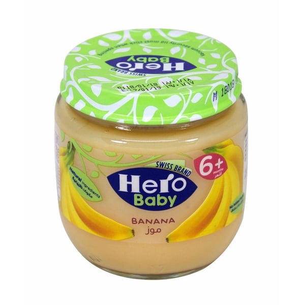 HERO BABY Hero Baby Food Jar Banana & Yoghurt 125 gr
