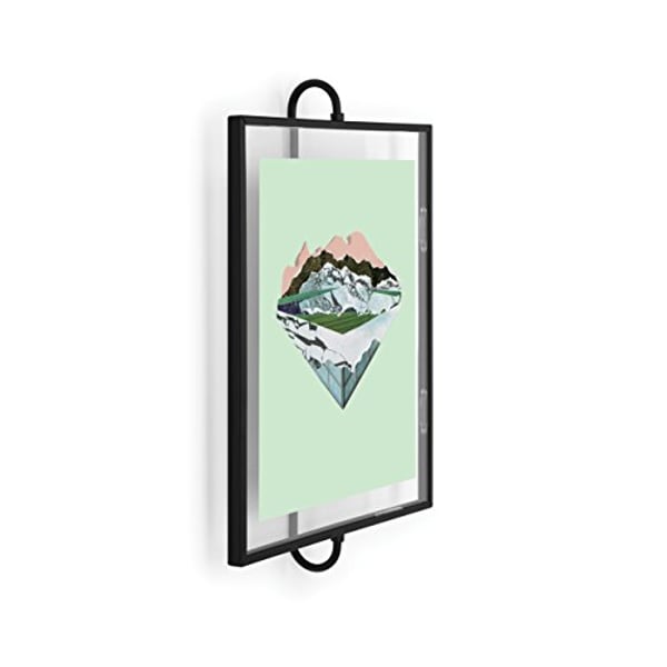 Umbra Phantom Wall Picture Frame, 8 X 10, Floating Frame, Black