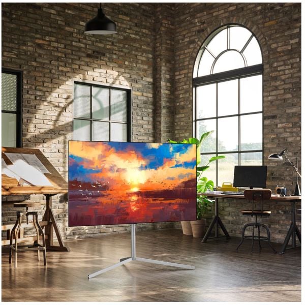LG OLED TV 83 Inch C1 Series Cinema Screen Design 4K Cinema HDR webOS Smart with ThinQ AI Pixel Dimming OLED83C1PVA