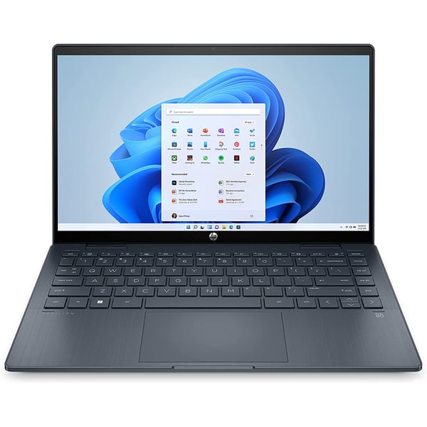 HP Pavilion x360 14-ek0018ne 79T31EA 2in1 Laptop 12th Gen Core i7-1255U 16GB 512GB SSD Intel Iris Xe Graphics Windows 11 14inch FHD Space Blue English/Arabic Keyboard- Middle East Version