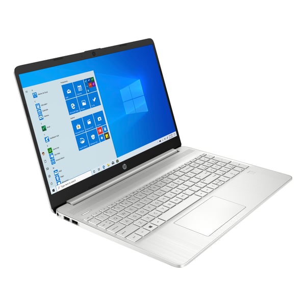 HP 15 Laptop Core i5-1135G7 2.40GHz 8GB 256GB SSD Intel Iris Xe Graphics Win10 Home 15.6inch FHD Silver