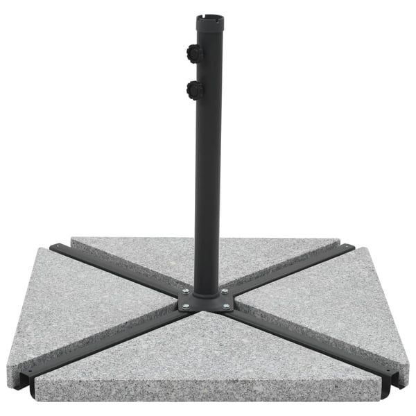 Vidaxl Umbrella Weight Plate Granite 15 Kg Triangular Grey