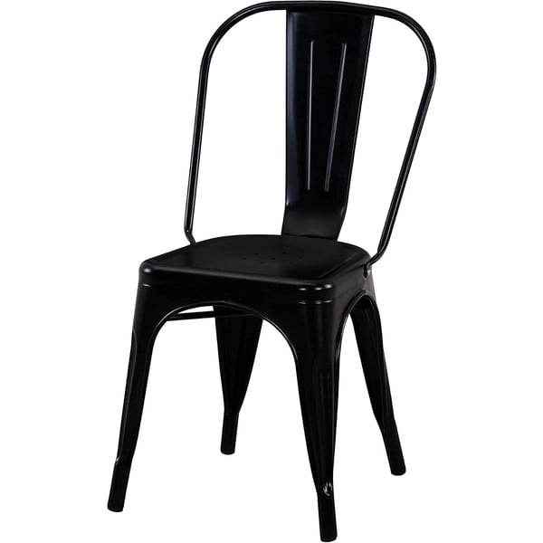 Mahmayi Metal Dining Chairs Indoor, 18 Inch Seat Height Dining Chairs